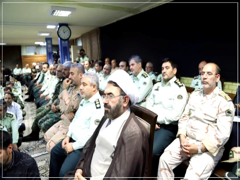 به مناسبت هفته نیروی انتظامی صورت گرفت؛