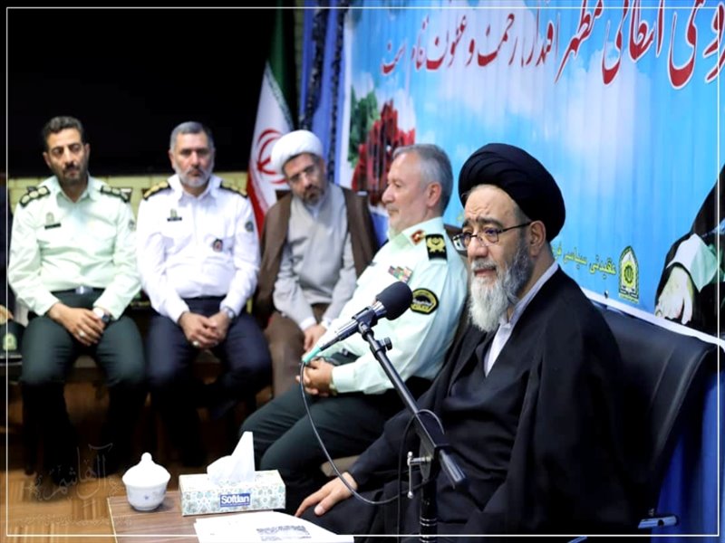 به مناسبت هفته نیروی انتظامی صورت گرفت؛