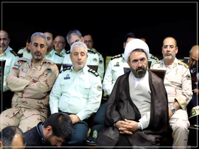 به مناسبت هفته نیروی انتظامی صورت گرفت؛