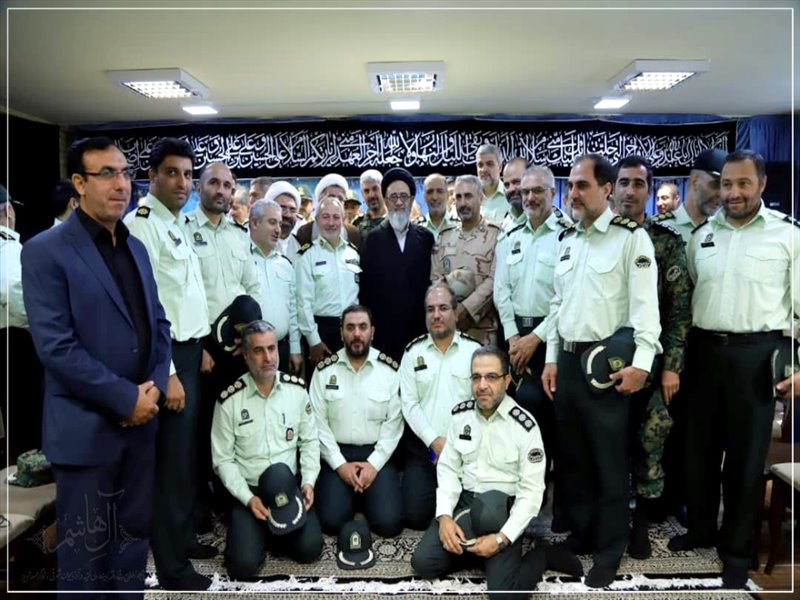 به مناسبت هفته نیروی انتظامی صورت گرفت؛