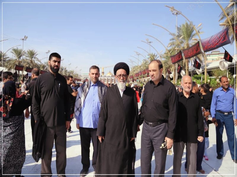 سفر امام جمعه تبریز به نجف و کربلا