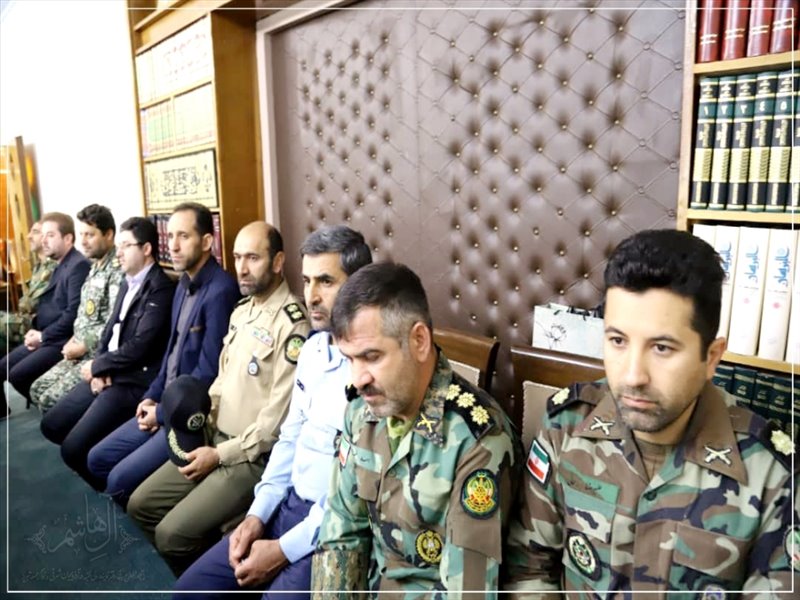 به مناسبت سالروز تأسیس عقیدتی سیاسی ارتش صورت گرفت؛