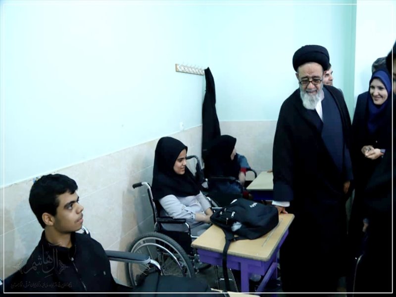 به مناسبت روز جهانی عصای سفید صورت گرفت؛