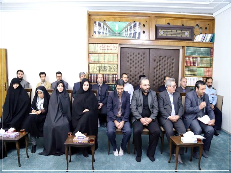 دیدار اعضای خانه نخبگان با امام جمعه تبریز