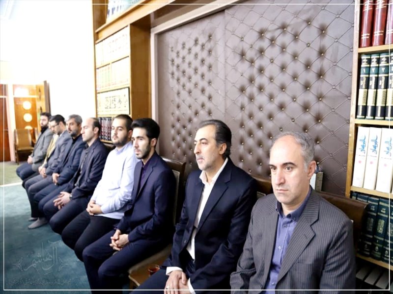 دیدار اعضای خانه نخبگان با امام جمعه تبریز