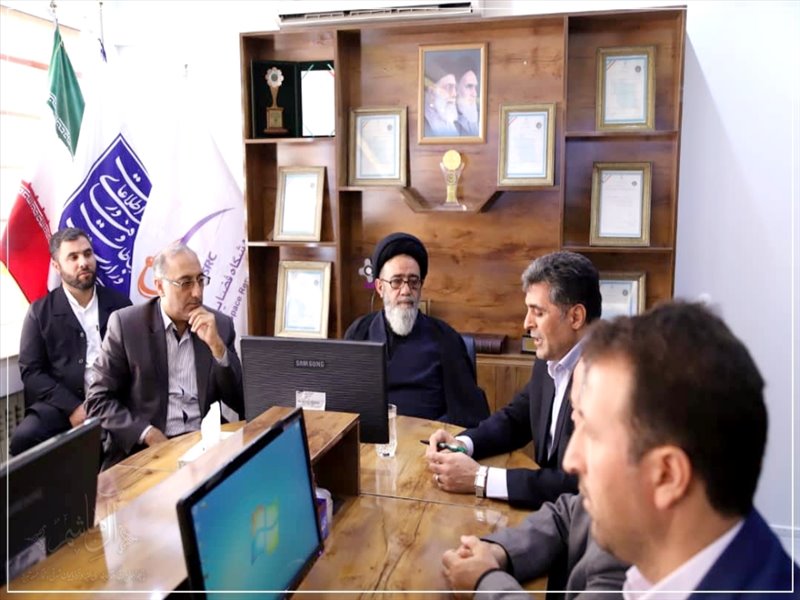 بازدید از پژوهشکده رانشگرهای فضایی شمالغرب کشور