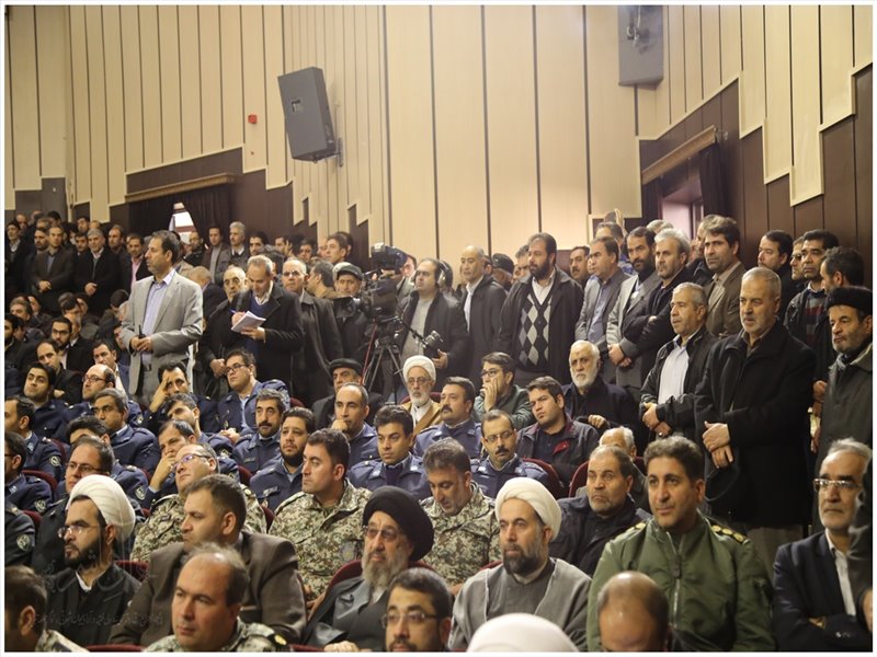 مراسم بزرگداشت ۹دی در تالار وحدت دانشگاه تبریز