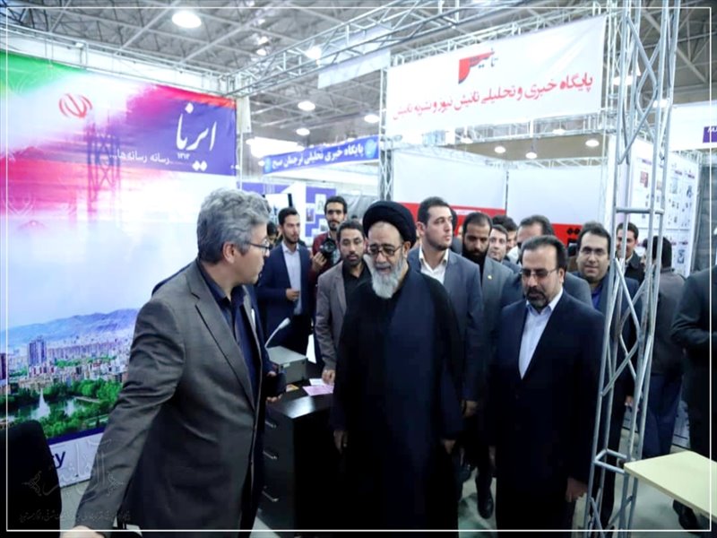 بازدید نماینده ولی فقیه در استان از نمایشگاه بین‌المللی کتاب تبریز