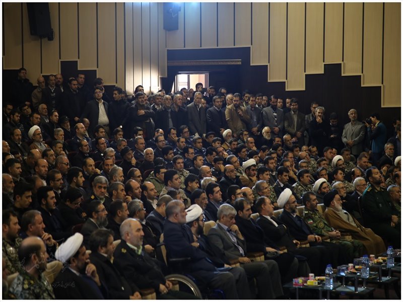 مراسم بزرگداشت ۹دی در تالار وحدت دانشگاه تبریز