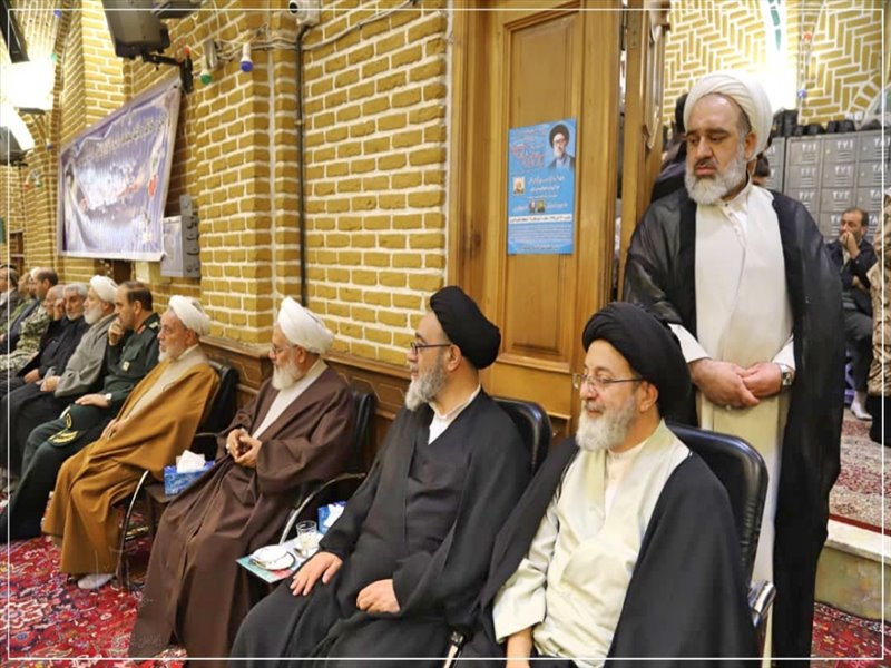 چهلمین سالگرد شهادت اولین شهید محراب انقلاب اسلامی در تبریز برگزار شد