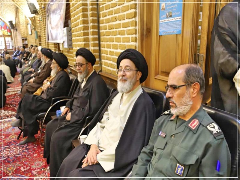 چهلمین سالگرد شهادت اولین شهید محراب انقلاب اسلامی در تبریز برگزار شد