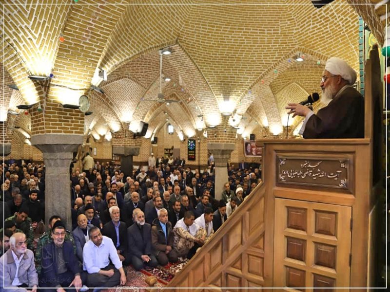 چهلمین سالگرد شهادت اولین شهید محراب انقلاب اسلامی در تبریز برگزار شد