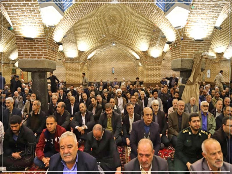 چهلمین سالگرد شهادت اولین شهید محراب انقلاب اسلامی در تبریز برگزار شد