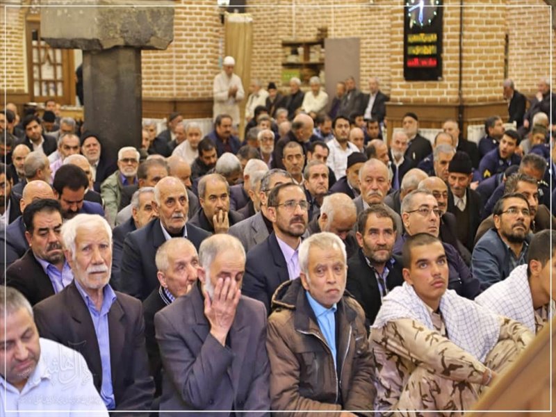 چهلمین سالگرد شهادت اولین شهید محراب انقلاب اسلامی در تبریز برگزار شد