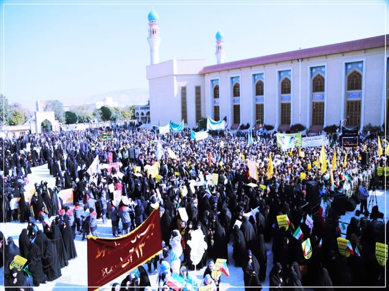 راهپیمایی یوم الله ۱۳ آبان در تبریز