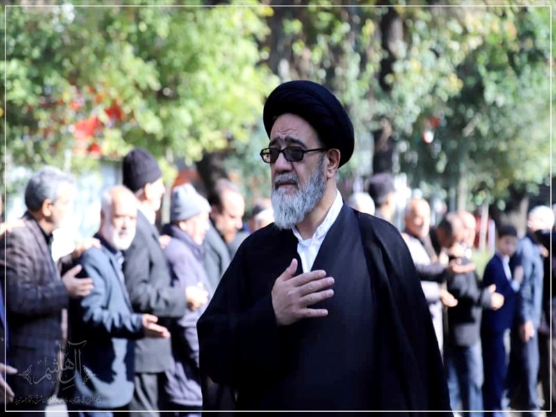 مراسم عزاداری و سینه زنی مردم تبریز به مناسبت شهادت حضرت امام حسن عسکری (ع)