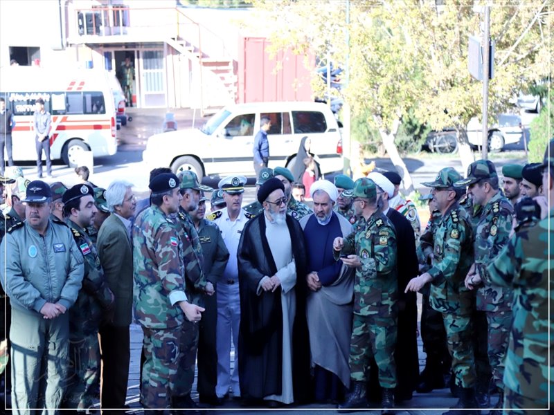 آئین افتتاح فاز دوم بیمارستان امام علی (ع) نیروی زمینی ارتش در تبریز