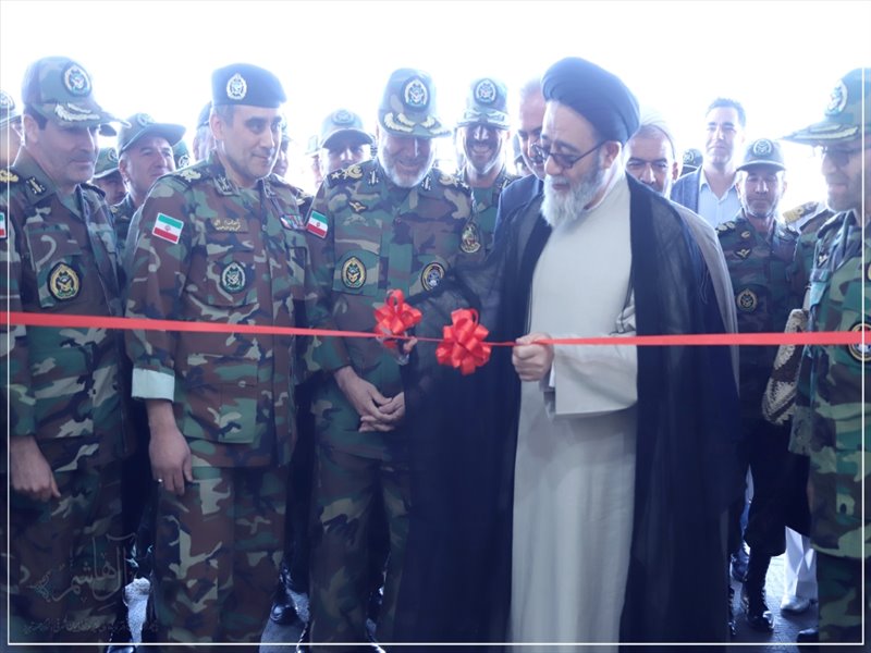 آئین افتتاح فاز دوم بیمارستان امام علی (ع) نیروی زمینی ارتش در تبریز