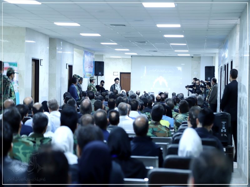آئین افتتاح فاز دوم بیمارستان امام علی (ع) نیروی زمینی ارتش در تبریز