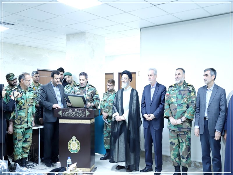 آئین افتتاح فاز دوم بیمارستان امام علی (ع) نیروی زمینی ارتش در تبریز