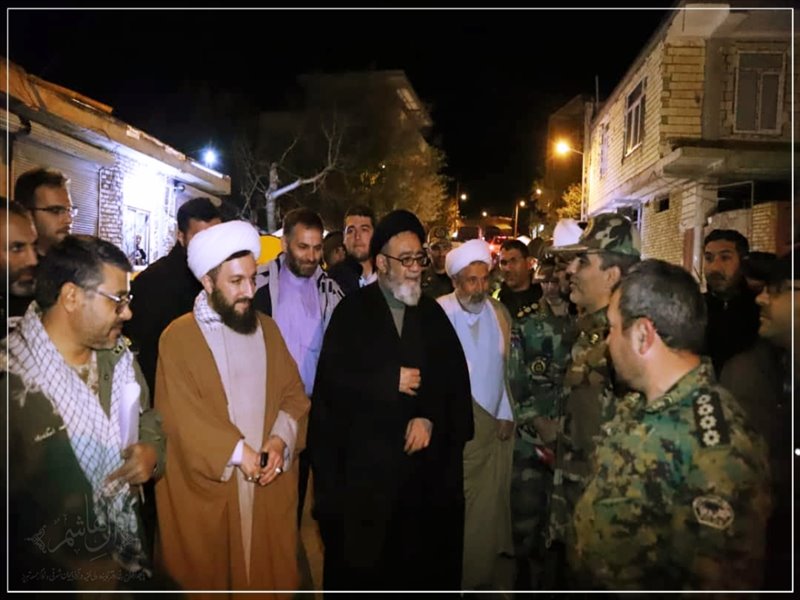 ابلاغ پیام همدردی رهبر معظم انقلاب به زلزله زدگان
