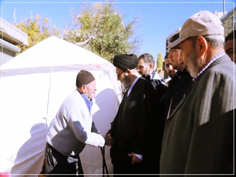 ابلاغ پیام همدردی رهبر معظم انقلاب به زلزله زدگان