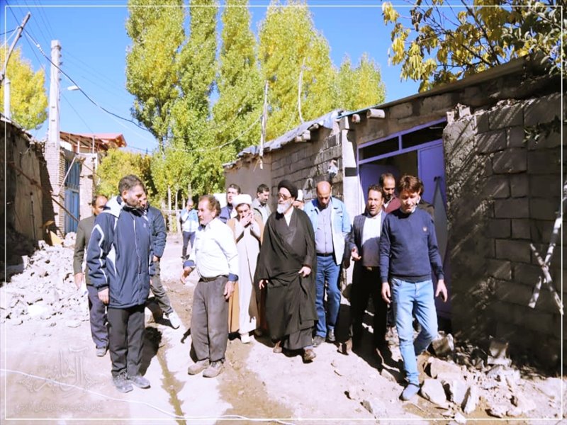 ابلاغ پیام همدردی رهبر معظم انقلاب به زلزله زدگان