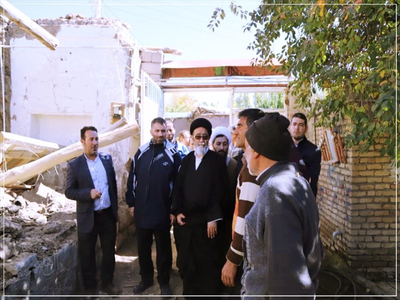 ابلاغ پیام همدردی رهبر معظم انقلاب به زلزله زدگان