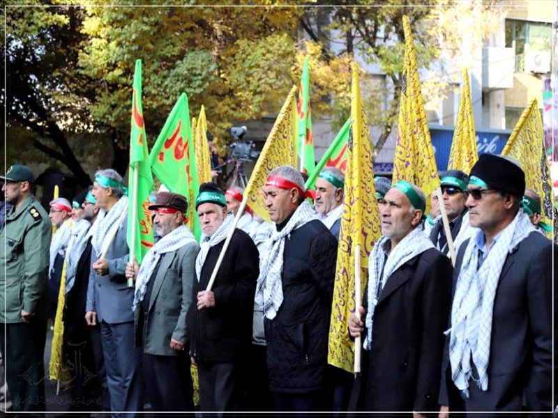 حماسه اقتدار بسیجیان در تبریز