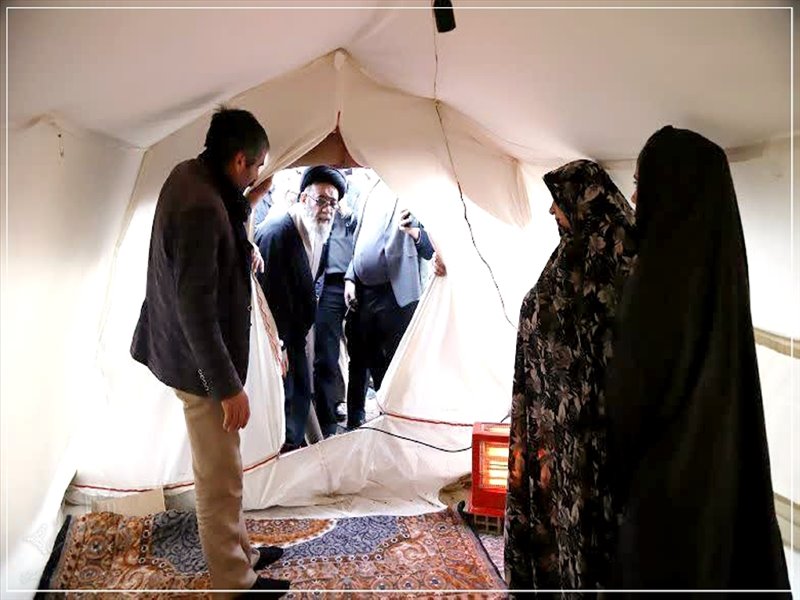 پیگیری آخرین وضعیت اسکان و روند بازسازی مناطق زلزله‌زده