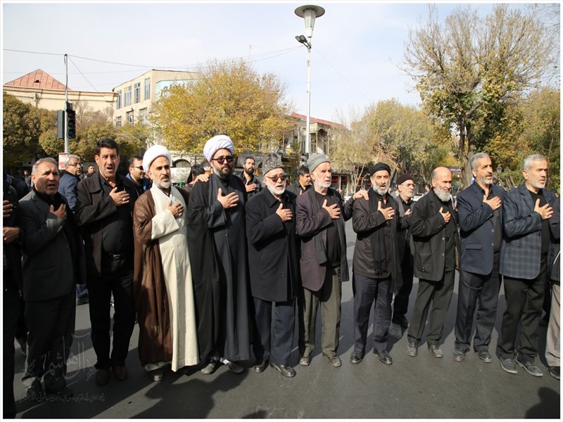 سوگواری شهادت حضرت ثامن الحجج (ع) در تبریز