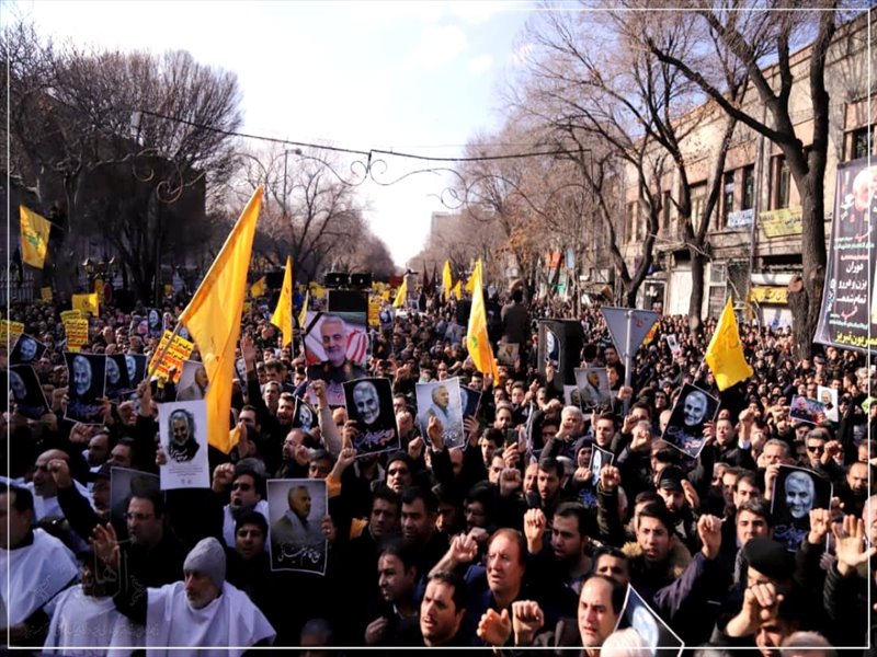 محکومیت ترور ناجوانمردانه سردار سپهبد حاج قاسم سلیمانی