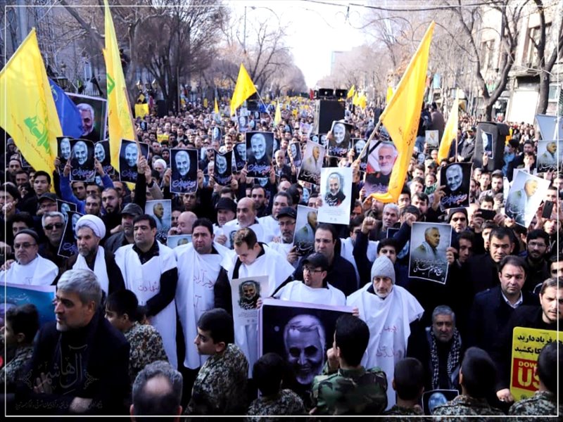محکومیت ترور ناجوانمردانه سردار سپهبد حاج قاسم سلیمانی