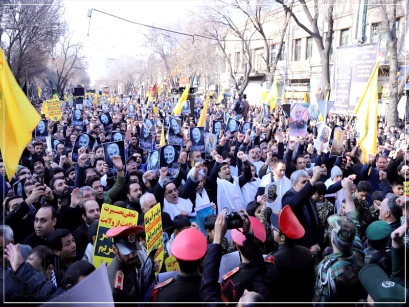 محکومیت ترور ناجوانمردانه سردار سپهبد حاج قاسم سلیمانی
