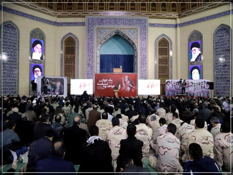 مراسم بزرگداشت شهید سپهبد حاج قاسم سلیمانی در تبریز