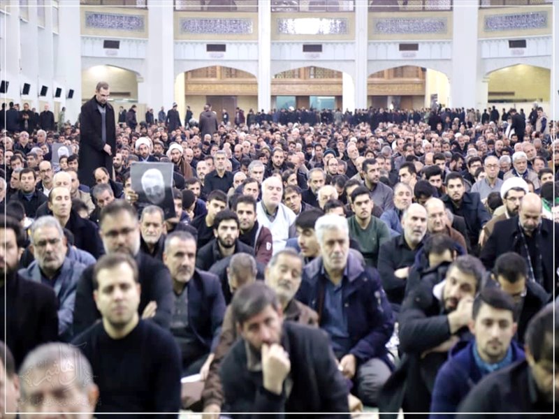 مراسم بزرگداشت شهید سپهبد حاج قاسم سلیمانی در تبریز
