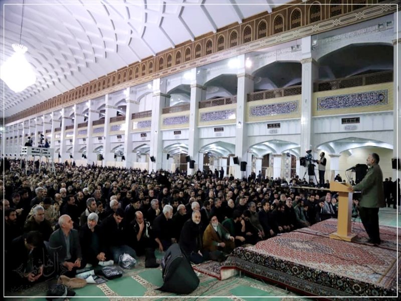 مراسم بزرگداشت شهید سپهبد حاج قاسم سلیمانی در تبریز