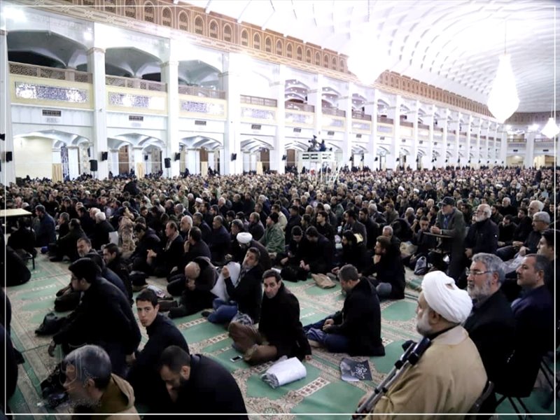 مراسم بزرگداشت شهید سپهبد حاج قاسم سلیمانی در تبریز