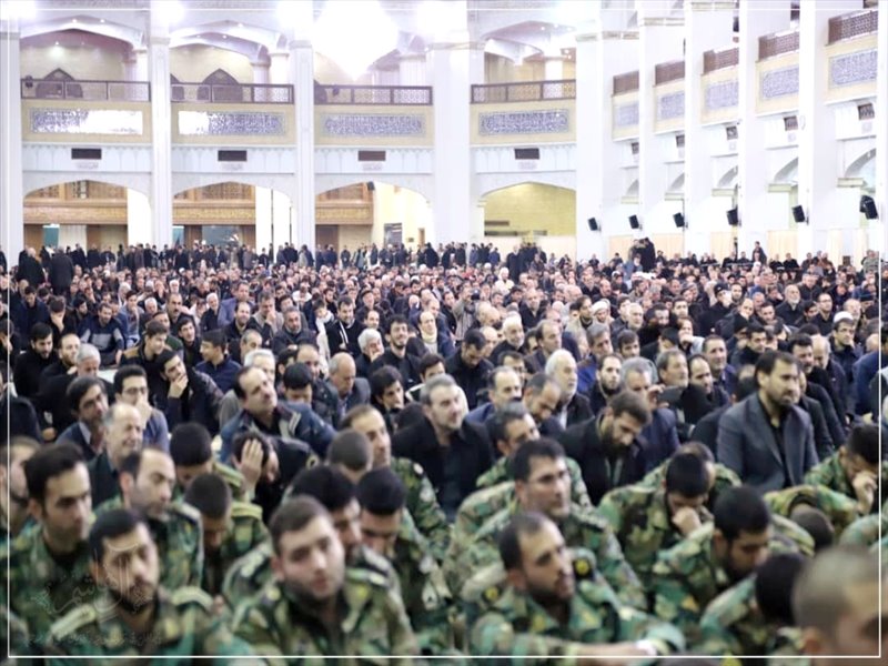 مراسم بزرگداشت شهید سپهبد حاج قاسم سلیمانی در تبریز