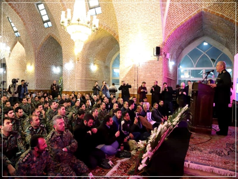 بزرگداشت شهید حاج قاسم سلیمانی در مسجد جامع تبریز