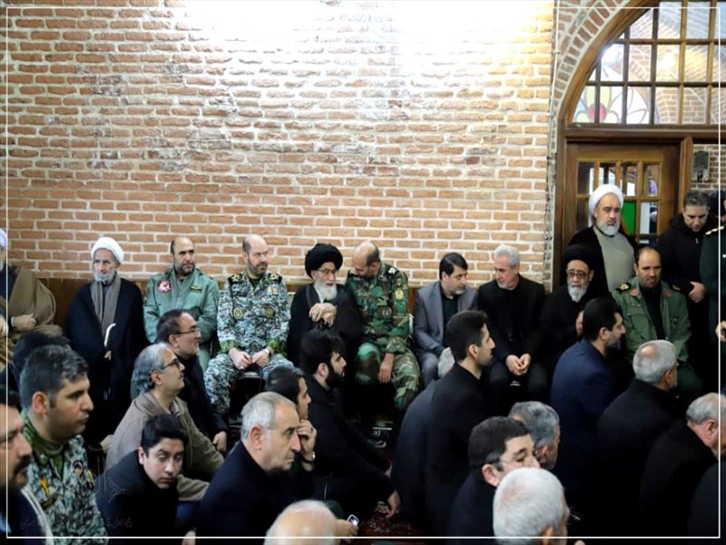 بزرگداشت شهید حاج قاسم سلیمانی در مسجد جامع تبریز