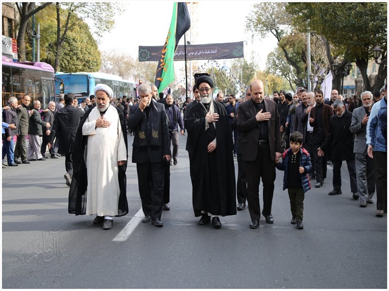 سوگواری شهادت حضرت ثامن الحجج (ع) در تبریز