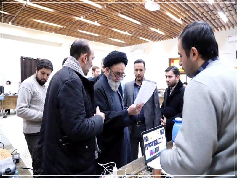 بازدید نماینده ولی فقیه در استان از رویداد ۴۸ ساعته تولید تخصصی فضای مجازی در تبریز