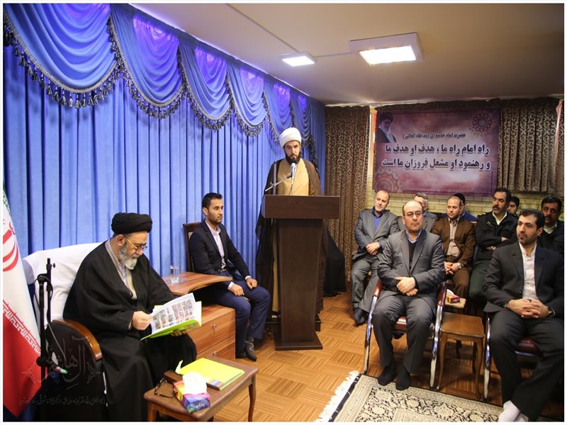 دیدار اعضای ستاد اقامه نمازجمعه شهرستان جلفا و مسئولان سازمان منطقه آزاد ارس