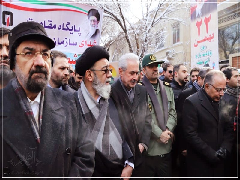 حضور حماسی مردم آذربایجان شرقی در راهپیمایی ۲۲ بهمن ۹۸