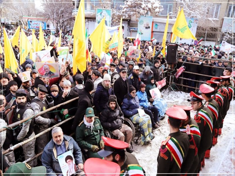 حضور حماسی مردم آذربایجان شرقی در راهپیمایی ۲۲ بهمن ۹۸