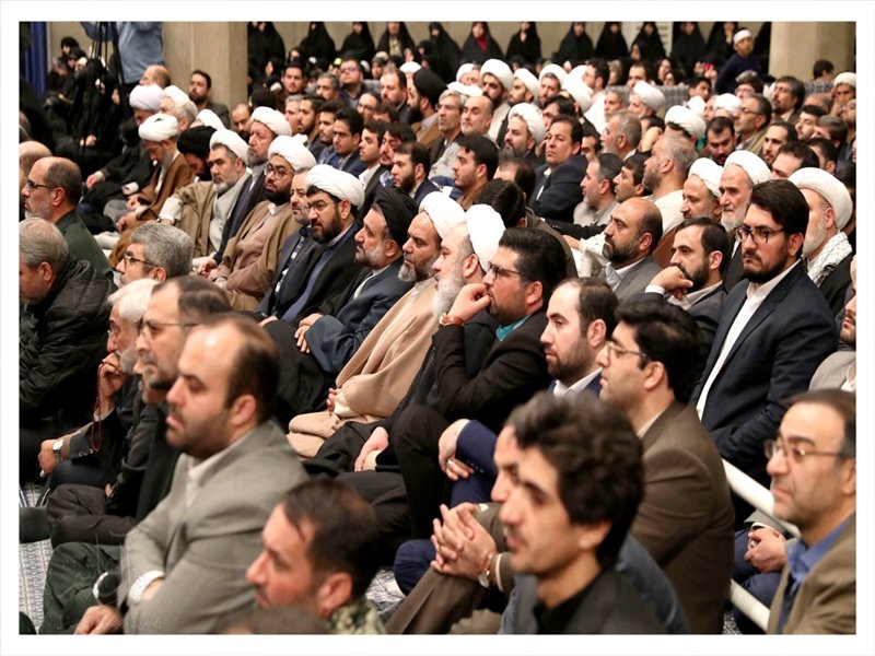 تصاویر دیدار مردم آذربایجان شرقی با رهبر انقلاب