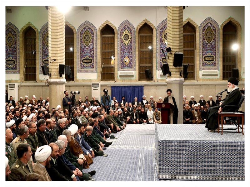 تصاویر دیدار مردم آذربایجان شرقی با رهبر انقلاب