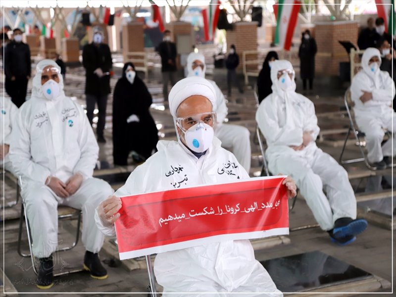 مراسم تجلیل از مدافعان خاموش