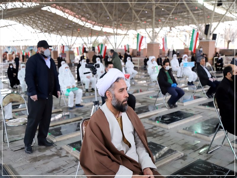 مراسم تجلیل از مدافعان خاموش